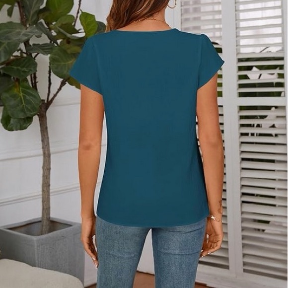 Teal Women's Top - Picture 3 of 8